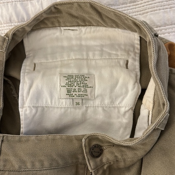 Orvis mens khaki pants - Picture 3 of 3